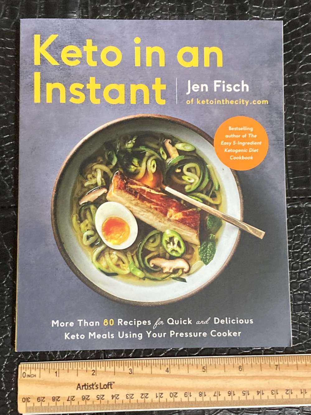 NEW Keto in an Instant Cookbook by Jen‎ Fisch